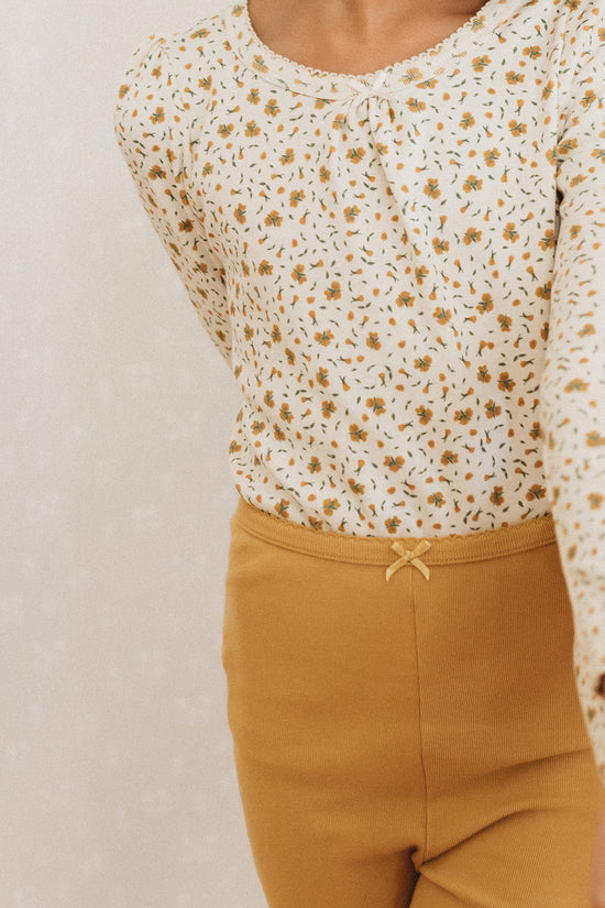 long sleeve pouf shirt, primrose